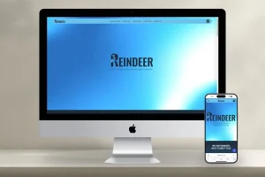 בניית אתר תדמיתי עבור Reindeer